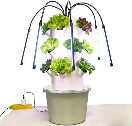 Three layer fifteen hole smart planter