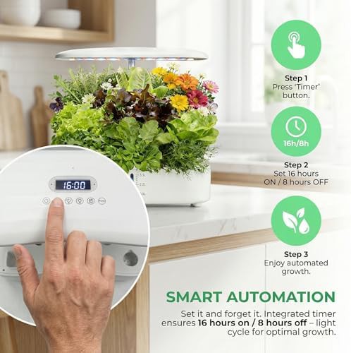 Hydroponic growing kit with smart silent pump — photo 4