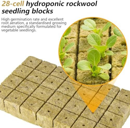 Rockwool grow media plugs for propagation — photo 4