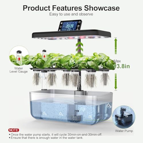 Silver twelve pod countertop herb garden — photo 4
