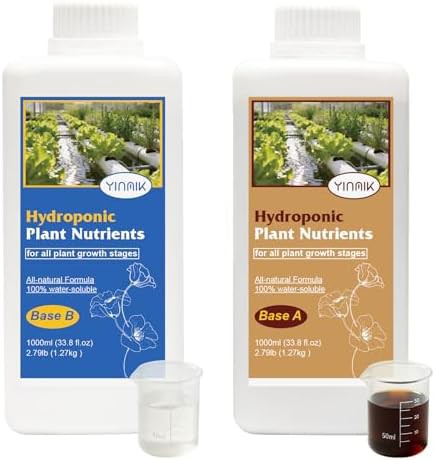 Hydroponic nutrients base A and B