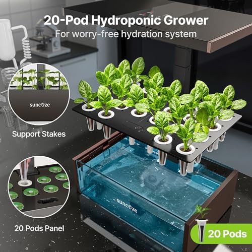 Twenty pod vegetable system with ten liter tank — photo 4