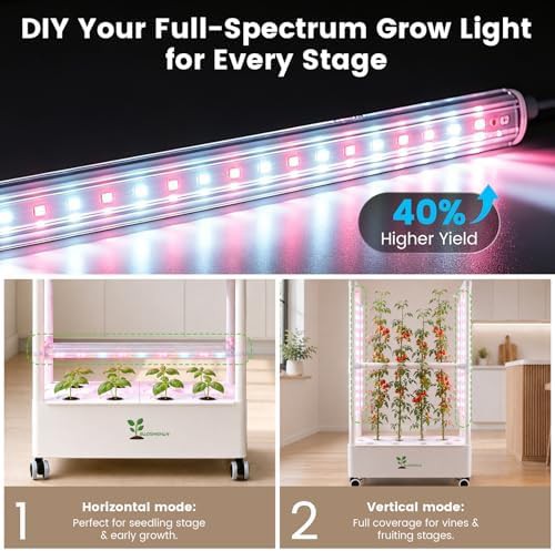 Tall hydroponic system for climbing plants — photo 4