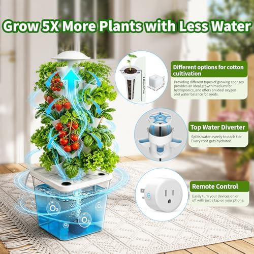 Indoor vertical garden tower system — photo 5