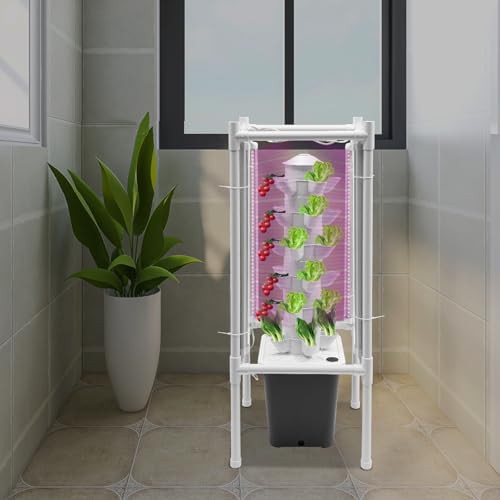 Grey soilless growing kit with LED lights — photo 4