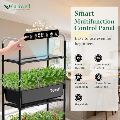 Black fifty four pod vertical herb garden — photo 4