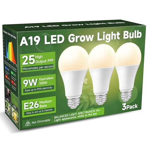 CO A19 Grow Light Bulbs