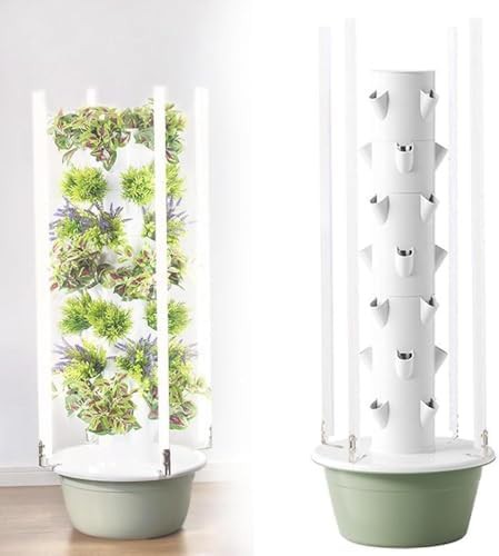 Seven layer automated aeroponics herb growing kit