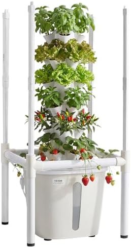 Six tier tower with LED and app control