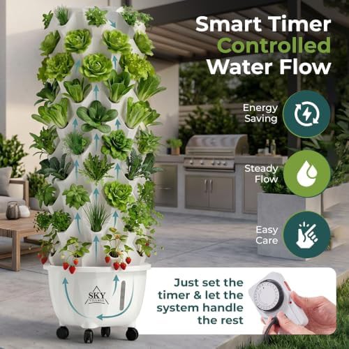 Ten tier vertical tower for herbs — photo 4