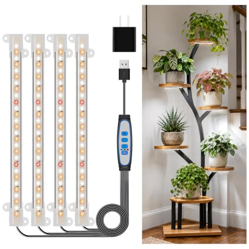 8in LED Grow Light Strip for Indoor Plants Growing
