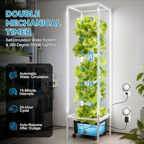 Fifteen tier herb tower with grow tent — photo 3