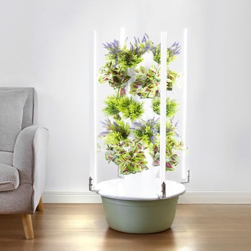 Seven layer smart indoor herb garden tower