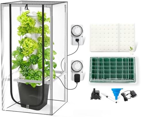 Six tier beginner tower with tent